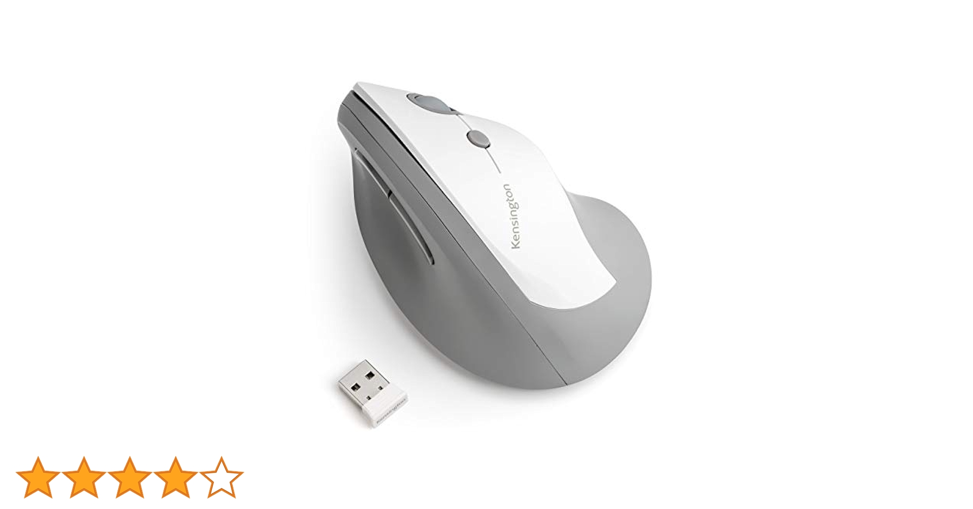 Kensington Pro Fit Ergo Vertical ホワイト Pro Fit™ Ergo Vertical Wireless Trackball - White